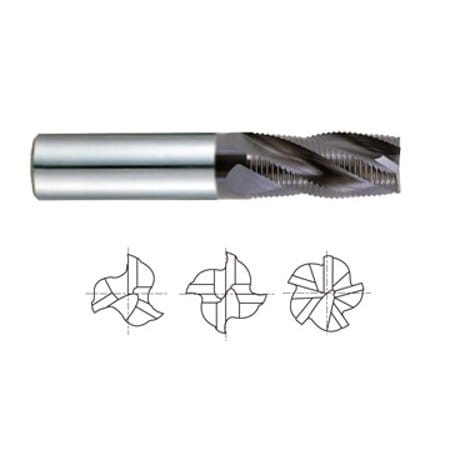 Yg-1 Tool 4 Flute Regular Length Fine Pitch Rougher Jet-Power Carbide 95082
